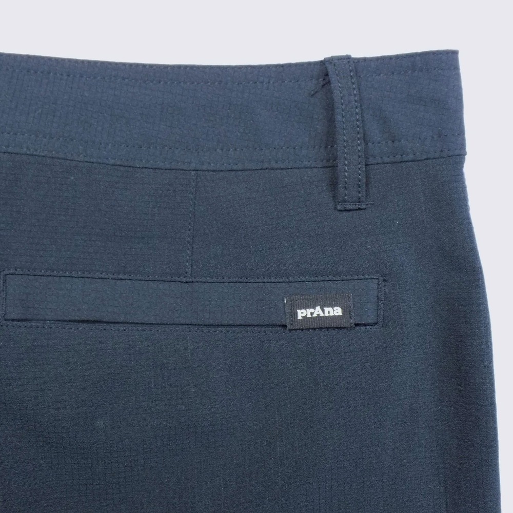 prAna Zion Shorts Mens 33 Black Stretch Standard Fit Technical EUC